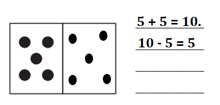 Bridges-in-Mathematics-Grade-1-Home-Connections-Answer-Key-Unit-2-Module-3-Dots & Dollars-1a