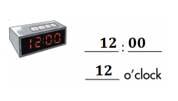 Spectrum-Math-Grade-1-Chapter-5-Lesson-5.1-Telling-Time-to-the-Hour-Answers-Key-Write the time for each clock-3