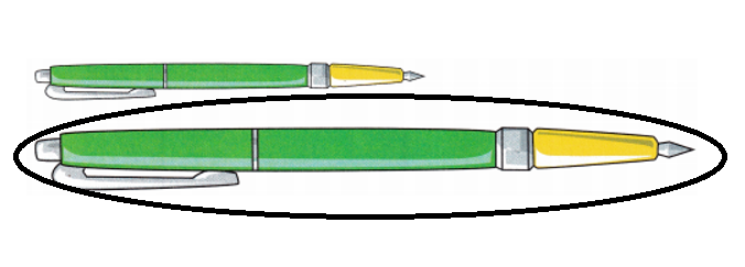 Spectrum-Math-Grade-1-Chapter-5-Lesson-5.4-Comparing-Lengths-of-Objects-Answers-Key-Circle the object that ¡s longer than the pencil in each row-3