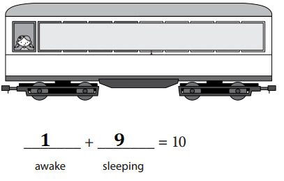 Bridges-in-Mathematics-Grade-2-Student-Book-Answer-Key-Unit-1-Figure-the -Facts-Children on the Train-4