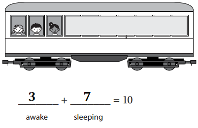 Bridges-in-Mathematics-Grade-2-Student-Book-Answer-Key-Unit-1-Figure-the -Facts-Children on the Train-7