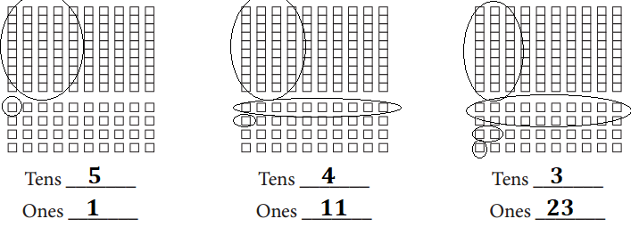 Bridges-in-Mathematics-Grade-2-Student-Book-Answer-Key-Unit-2-Place-Value-&-Measurement-with-Jack’s-Beanstalks-How Many Tennis Balls-Show Me Base Ten-2