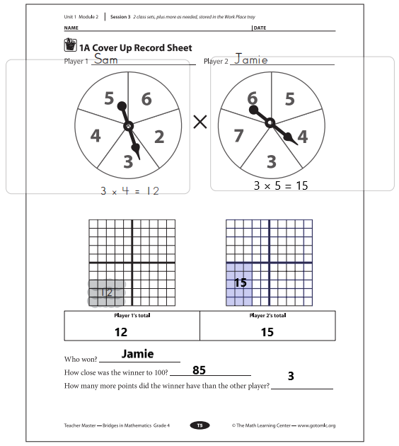 Bridges-in-Mathematics-Grade-4-Student-Book-Unit-1-Module-2-Answer-Key-8