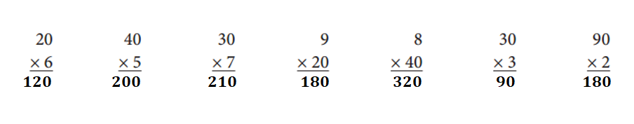 Bridges-in-Mathematics-Grade-3-Student-Book-Answer-Key-Unit-7-Module-2-Multiplication Practice-Multiplication Equations-1